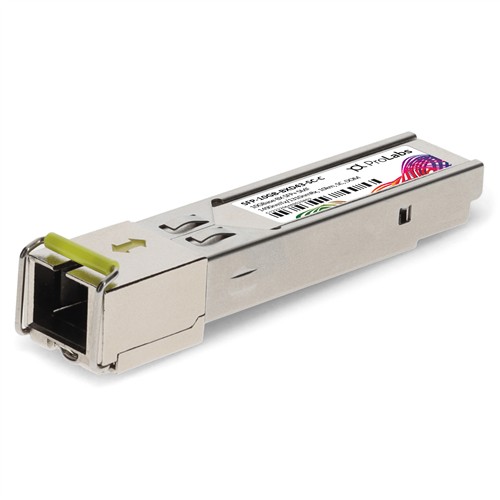 Picture for category MSA and TAA 10GBase-BX SFP+ Transceiver (SMF, 1490nmTx/1310nmRx, 10km, SC, DOM)