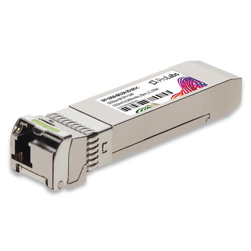 Picture for category Waystream® PacketFront Compatible TAA 10GBase-BX SFP+ Transceiver (SMF, 1310nmTx/1490nmRx, 20km, LC, DOM)