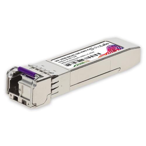 Picture of Huawei® Compatible TAA 10GBase-BX SFP+ Transceiver (SMF, 1490nmTx/1550nmRx, 100km, LC, DOM)