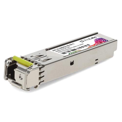 Picture for category Dell® Compatible TAA 1000Base-BX SFP Transceiver (SMF, 1550nmTx/1310nmRx, 20km, LC, DOM)