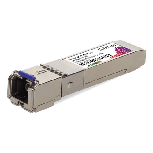 Picture of Juniper Networks® Compatible TAA 1000Base-BX SFP Transceiver (SMF, 1570nmTx/1490nmRx, 80km, SC, DOM)