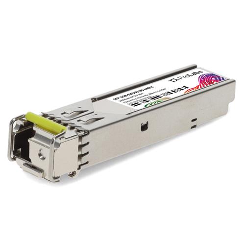 Picture of Moxa® Compatible TAA 1000Base-BX SFP Transceiver (SMF, 1550nmTx/1310nmRx, 80km, LC)