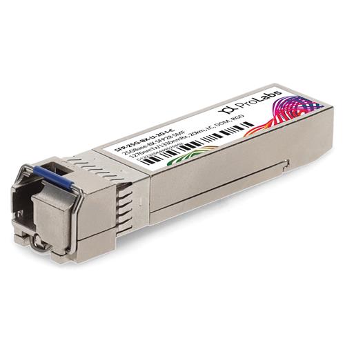 Picture of Cisco® SFP-25G-BX-U-20-I Compatible TAA 25GBase-BX SFP28 Transceiver (SMF, 1270nmTx/1330nmRx, 20km, LC, DOM, -40 to 85C)