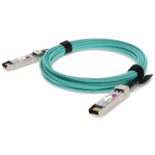 Picture for category Extreme Networks® Compatible TAA 25GBase-AOC SFP28 Active Optical Cable (850nm, MMF, 1m)
