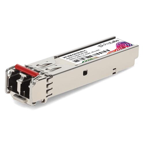 Picture for category MSA and TAA 4GB Fibre Channel CWDM SFP Transceiver (SMF, 1590nm, 40km, LC, DOM, -40 to 85C)