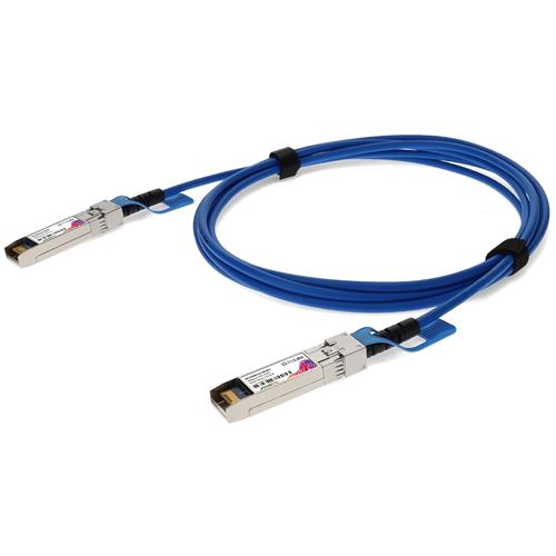 Picture of Cisco® SFP-H10GB-CU1.5M Compatible TAA Compliant 10GBase-CU SFP+ Blue Direct Attach Cable (Passive Twinax, 1.5m)
