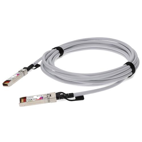Picture of Cisco® SFP-H10GB-CU3M Compatible TAA Compliant 10GBase-CU SFP+ White Direct Attach Cable (Twinax DAC, 3m, Passive)