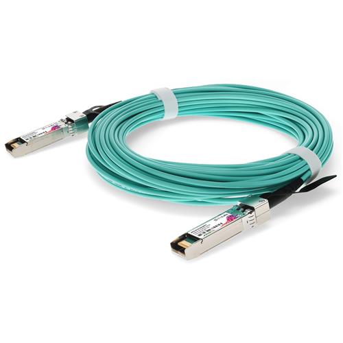 Picture of QLogic® SFP25-SR-SP-AOC20M Compatible TAA Compliant 25GBase-AOC SFP28 Active Optical Cable (850nm, MMF, 20m)