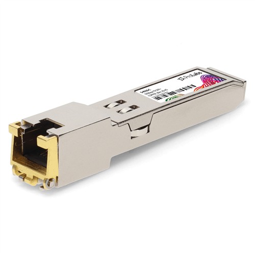 Picture of Mikrotik® GLC-T-10G Compatible TAA 10GBase-TX SFP+ Transceiver (Copper, 30m, RJ-45)
