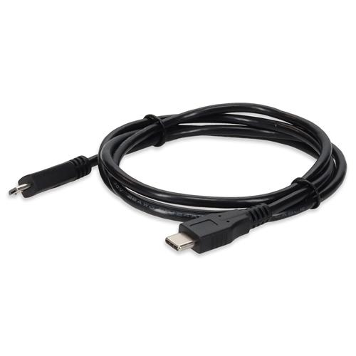 Picture of 1m USB C 3.1 Male to Micro USB B 2.0 Male Black Adapter Cable