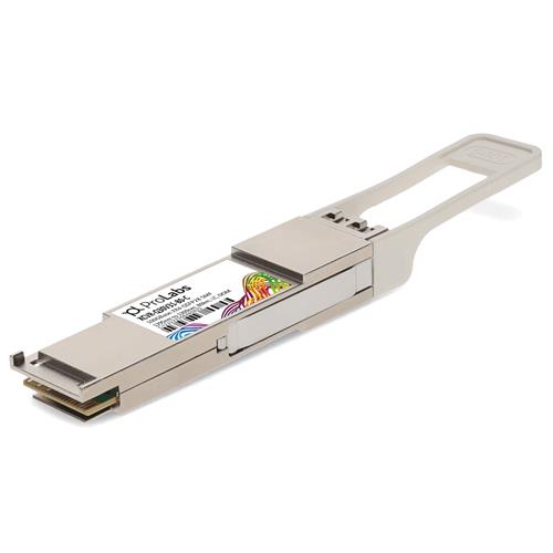 Picture of Ciena® XCVR-Q30V31-80 Compatible TAA 100GBase-ZR4 QSFP28 Transceiver (SMF, 1295nm to 1309nm, 80km, LC, DOM)