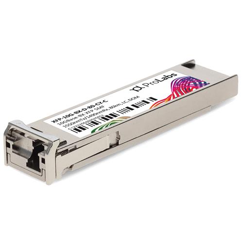Picture of Cyan® XFP-10G-BX-D-80-CY Compatible TAA 10GBase-BX XFP Transceiver (SMF, 1550nmTx/1490nmRx, 80km, LC, DOM)