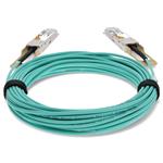 Picture of Huawei® 02311KNQ-5M Compatible TAA Compliant 100GBase-AOC QSFP28 Active Optical Cable (850nm, MMF, 5m)