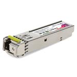 Picture of Calix® Compatible TAA 1000Base-BX SFP Transceiver (SMF, 1550nmTx/1490nmRx, 80km, LC, DOM, -40 to 85C)