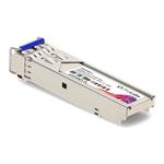 Picture of Calix® 100-02581 Compatible TAA 1000Base-BX 2-Channel SFP Transceiver (SMF, 1490nmTx/1310nmRx, 20km, LC, DOM)