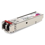 Picture of Calix® 100-03933 Compatible TAA 10GBase-CWDM SFP+ Transceiver (SMF, 1590nm, 40km, LC, DOM, -40 to 85C)