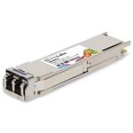 Picture of Calix® 100-04045 Compatible TAA 40GBase-LR4 QSFP+ Transceiver (SMF, 1270nm to 1330nm, 10km, LC, DOM)