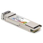 Picture of Calix® 100-04045 Compatible TAA 40GBase-LR4 QSFP+ Transceiver (SMF, 1270nm to 1330nm, 10km, LC, DOM)