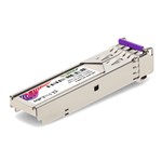 Picture of Brocade® (Formerly) 10G-SFPP-ZR-1490 Compatible TAA 10GBase-CWDM SFP+ Transceiver (SMF, 1490nm, 80km, LC, DOM)