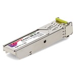 Picture of ADTRAN® 1442180G1 Compatible TAA Compliant 1000Base-BX SFP Transceiver (SMF, 1550nmTx/1490nmRx, 80km, LC, DOM, Rugged)