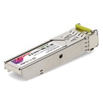 Picture of ADTRAN® 1442703PG-BX53-80 Compatible TAA OC-12-BX SFP Transceiver (SMF, 1550nmTx/1310nmRx, 80km, LC, DOM)