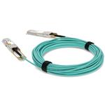 Picture of ADTRAN® 1445019F10C Compatible TAA 100GBase-AOC QSFP28 Active Optical Cable (850nm, MMF, 10m)