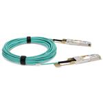 Picture of ADTRAN® 1445019F10C Compatible TAA 100GBase-AOC QSFP28 Active Optical Cable (850nm, MMF, 10m)