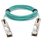 Picture of ADTRAN® 1445019F10C Compatible TAA 100GBase-AOC QSFP28 Active Optical Cable (850nm, MMF, 10m)