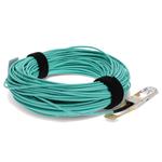 Picture of ADTRAN® 1445019F20C Compatible TAA Compliant 100GBase-AOC QSFP28 Active Optical Cable (850nm, MMF, 20m)