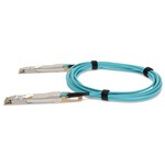 Picture of Ciena® 160-9660-003 Compatible TAA 400GBase-AOC QSFP-DD to QSFP-DD Active Optical Cable (850nm, MMF, 3m)
