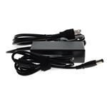 Picture of Dell® 332-1831 Compatible 65W 19.5V at 3.34A Black 7.4 mm x 5.0 mm Laptop Power Adapter and Cable