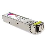 Picture of Alcatel-Lucent Nokia® Compatible TAA 10GBase-BX SFP+ Transceiver (SMF, 1550nmTx/1490nmRx, 80km, LC, DOM, -40 to 85C)