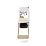 Picture of Brocade® (Formerly) 407-BCBC Compatible TAA 100GbE/OTU-4/128G FC Multi-Rate SR4 QSFP28 Transceiver (MMF, 850nm, 100m, MPO, DOM)