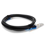 Picture of Brocade® (Formerly) 40G-QSFP-QSFP-C-0501 Compatible TAA Compliant 40GBase-CU QSFP+ to QSFP+ Direct Attach Cable (Active Twinax, 5m)