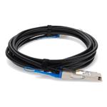 Picture of Brocade® (Formerly) 40G-QSFP-QSFP-C-0501 Compatible TAA Compliant 40GBase-CU QSFP+ to QSFP+ Direct Attach Cable (Active Twinax, 5m)