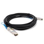 Picture of Brocade® (Formerly) 40G-QSFP-QSFP-C-0501 Compatible TAA Compliant 40GBase-CU QSFP+ to QSFP+ Direct Attach Cable (Active Twinax, 5m)