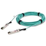 Picture of Dell® 470-ABMJ Compatible TAA Compliant 10GBase-AOC SFP+ Active Optical Cable (850nm, MMF, 20m)