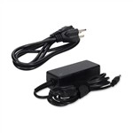 Picture of 6ft HP® 493092-002 Compatible 30W 19V at 1.58A Black 4.0 mm x 1.7 mm Laptop Power Adapter and Cable