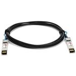 Picture of Brocade® (Formerly) 58-1000027-01 Compatible TAA Compliant 10GBase-CU SFP+ to SFP+ Direct Attach Cable (Active Twinax, 3m)