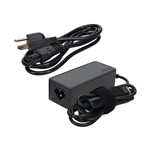 Picture of Lenovo® ADLX45NCC3A Compatible 45W 20V at 2.25A Black 4.0 mm x 1.3 mm Laptop Power Adapter and Cable