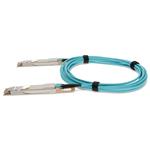 Picture of Arista Networks® AOC-D-D-400G-7M Compatible TAA Compliant 400GBase-AOC QSFP-DD to QSFP-DD Active Optical Cable (850nm, MMF, 7m)