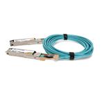 Picture of Arista Networks® AOC-O-O-400G-20M Compatible TAA Compliant 400GBase-AOC OSFP to OSFP (850nm, OM3, Aqua, 20m)
