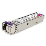 Picture of Allied Telesis® AT-SPBD20LC/I-14 Compatible TAA 1000Base-BX SFP Transceiver (SMF, 1490nmTx/1310nmRx, 20km, LC, DOM, -40 to 85C)