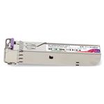 Picture of Allied Telesis® AT-SPBD20LC/I-14 Compatible TAA 1000Base-BX SFP Transceiver (SMF, 1490nmTx/1310nmRx, 20km, LC, DOM, -40 to 85C)