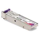 Picture of Allied Telesis® AT-SPBD20LC/I-14 Compatible TAA 1000Base-BX SFP Transceiver (SMF, 1490nmTx/1310nmRx, 20km, LC, DOM, -40 to 85C)
