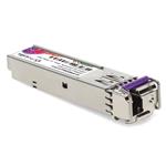 Picture of Allied Telesis® AT-SPBD20LC/I-14 Compatible TAA 1000Base-BX SFP Transceiver (SMF, 1490nmTx/1310nmRx, 20km, LC, DOM, -40 to 85C)