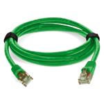 Picture of 1.5ft Green CAT 6 PVC Ethernet Cable Snagless Bubble Boot RJ-45 M/M