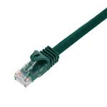 Picture of 100ft Green CAT 5E PVC Ethernet Cable Snagless Easy Boot RJ-45 M/M