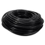 Picture of 100ft Black CAT 6A PVC Ethernet Cable Snagless Easy Clear Boot TAA RJ-45 M/M
