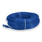 Picture of 100ft Blue CAT 6 Shielded PVC Ethernet Cable Snagless Easy Clear Boot RJ-45 M/M